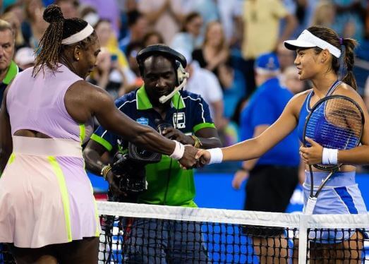 Ian Raducanu daughter Emma Raducanu was grateful to share the court with Serena Williams.